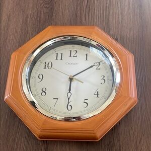 Chaney Wood Clock Quartz Clock Size 12” by 12”